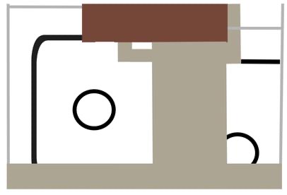 Squares and tree-circle curbs